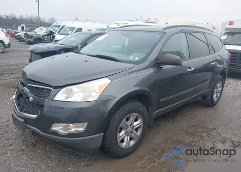 2012 Chevrolet Traverse Ls из США, поврежденный, VIN 1GNKRFED2CJ380137